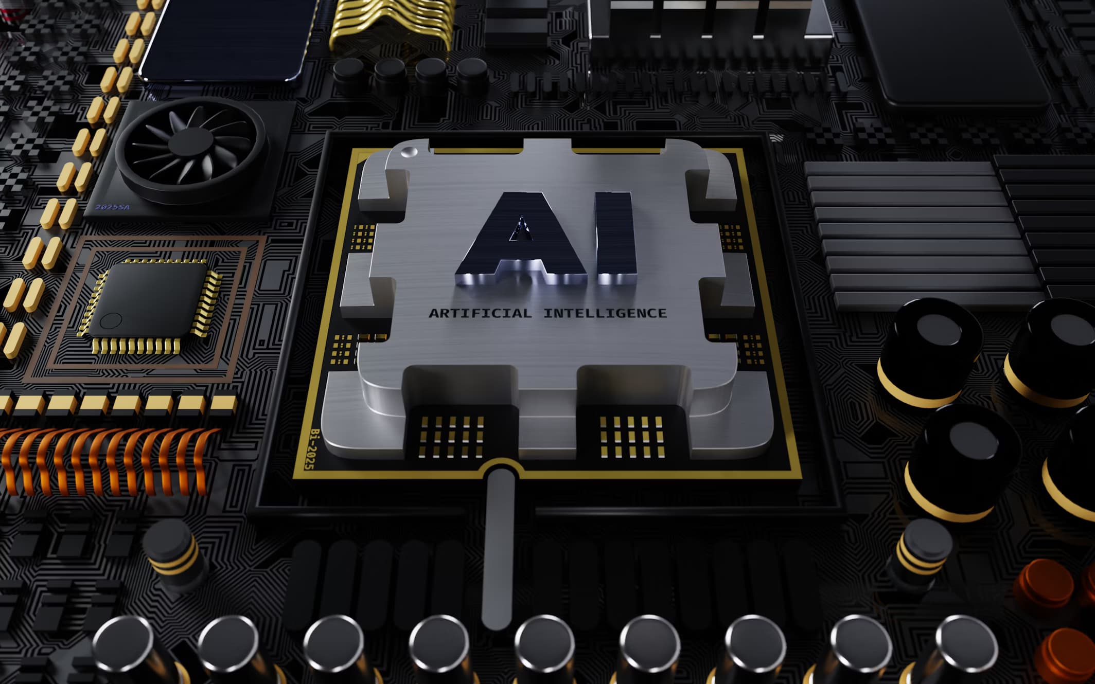AI marketing illustration